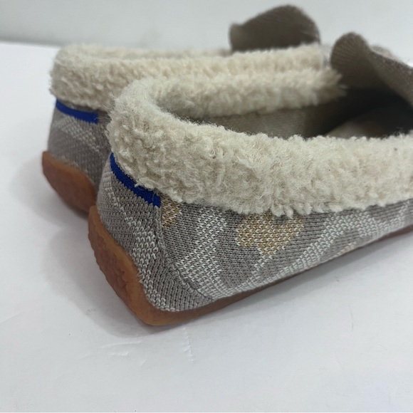 Rothy’s “the cozy loafer” slippers in animal print. - Picture 7 of 7